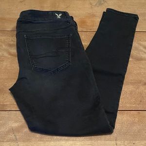Black AEO Jeggings